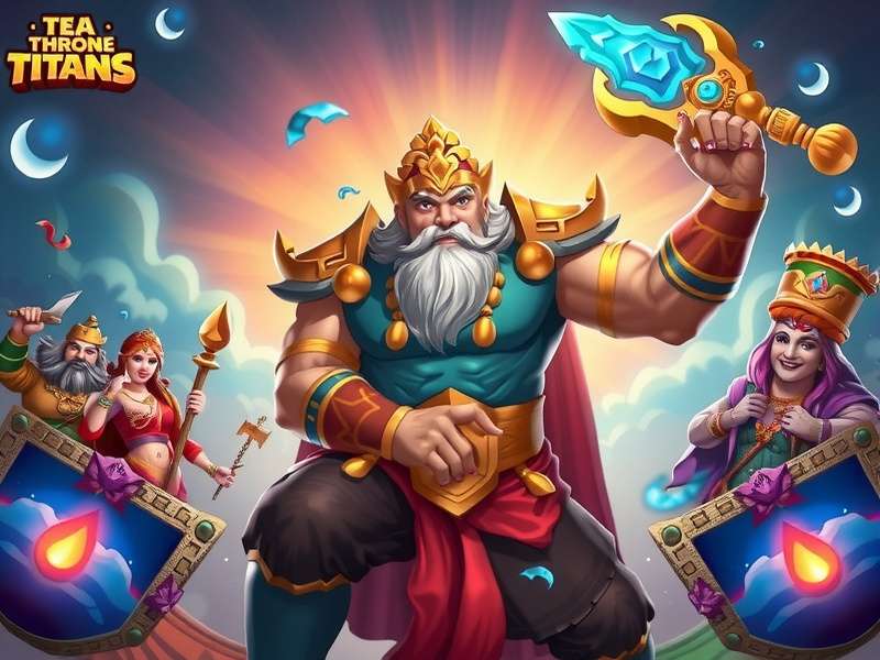 Tea Throne Titans Game Banner